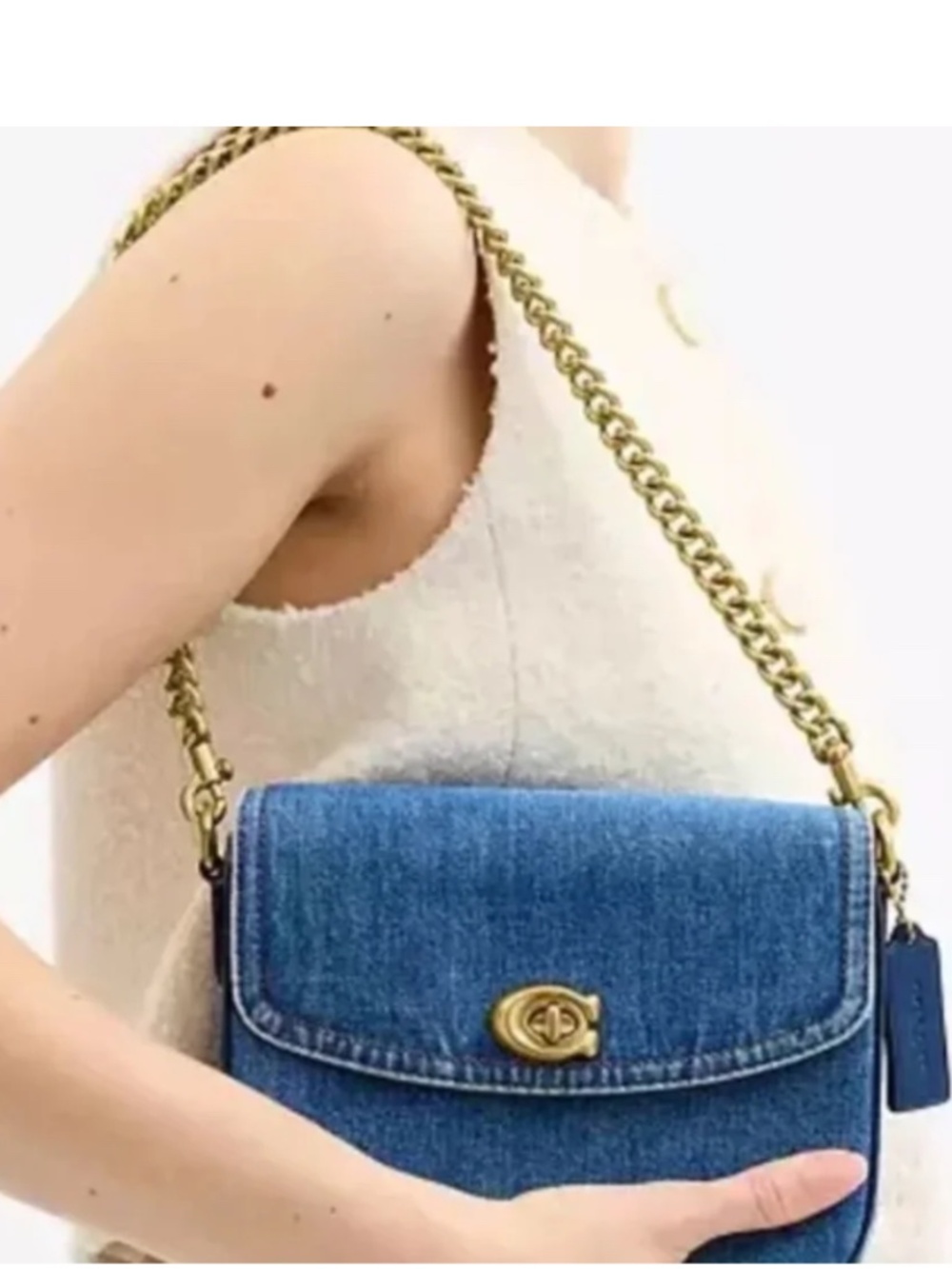 Authentic Coach Cassie 19 crossbody - Picture 5 of 7